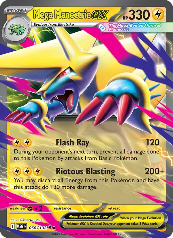 Mega Manectric ex #050/132
