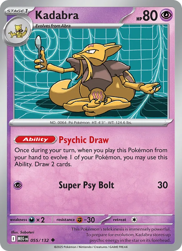 Kadabra #055/132