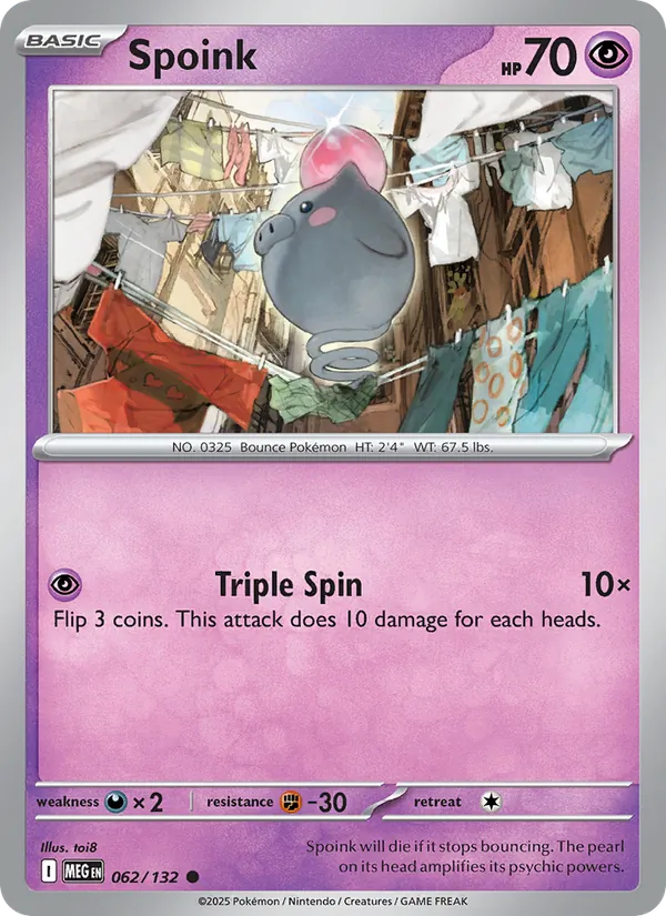 Spoink #062/132