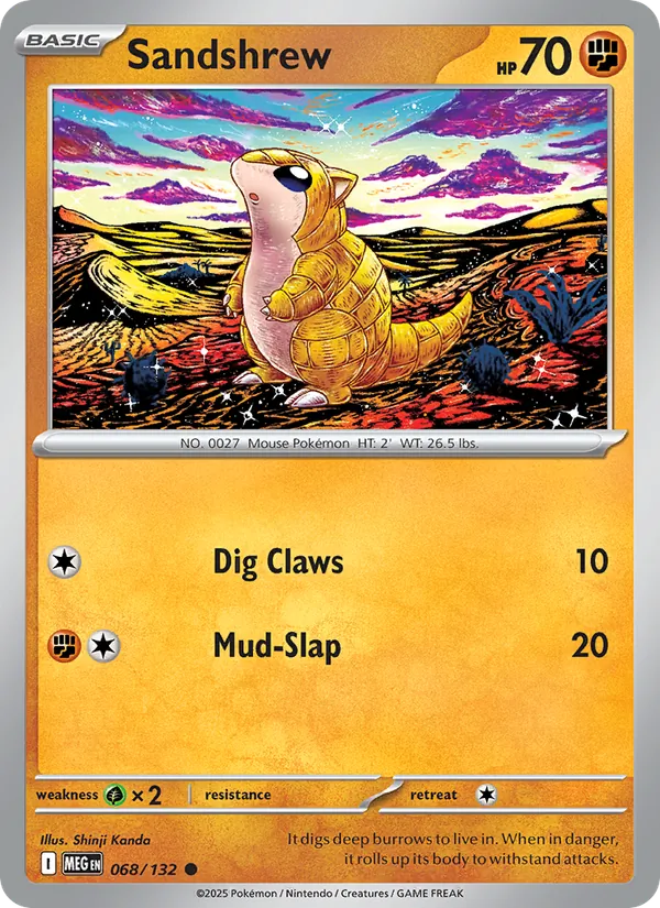 Sandshrew #068/132