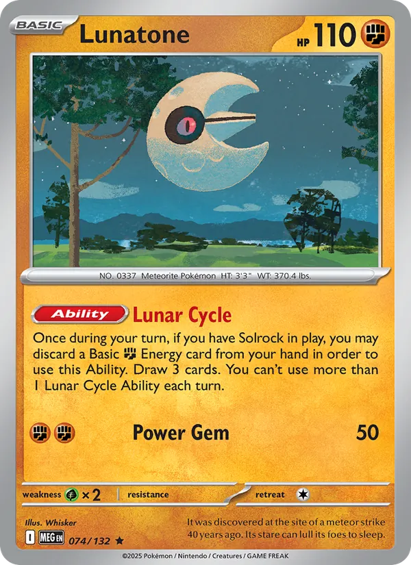 Lunatone #074/132