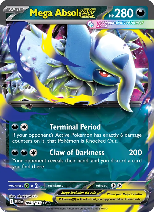 Mega Absol ex #086/132