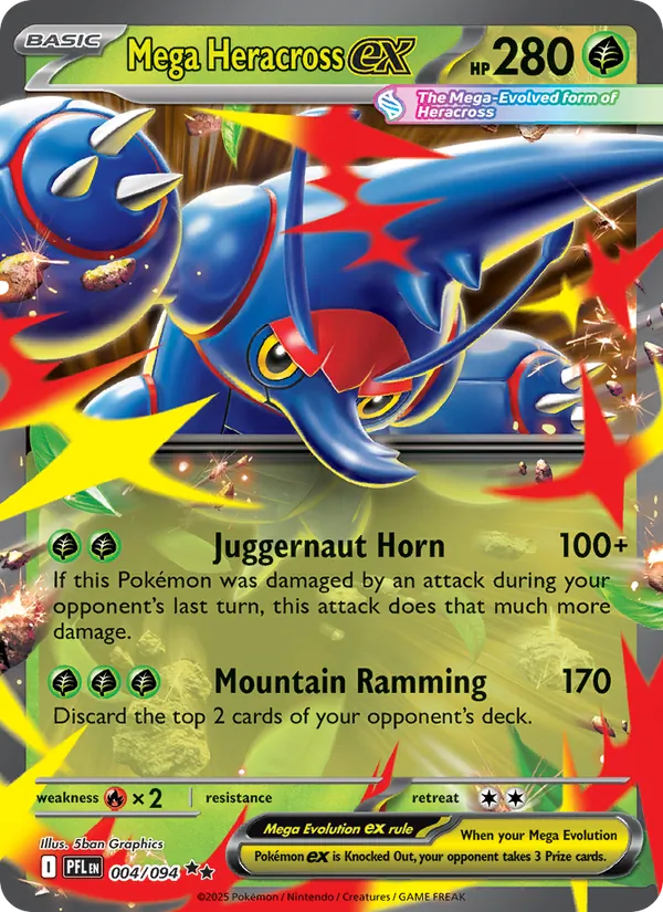 Mega Heracross ex #004/94