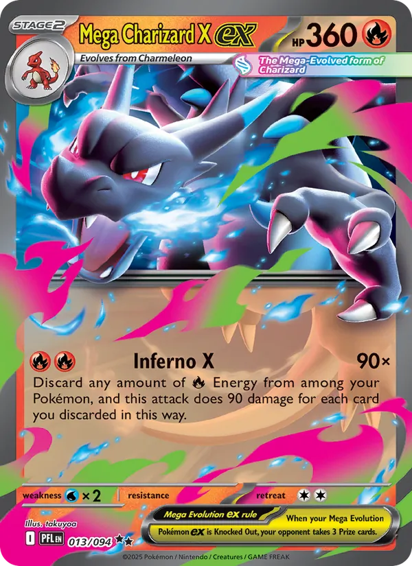 Mega Charizard X ex #013/94