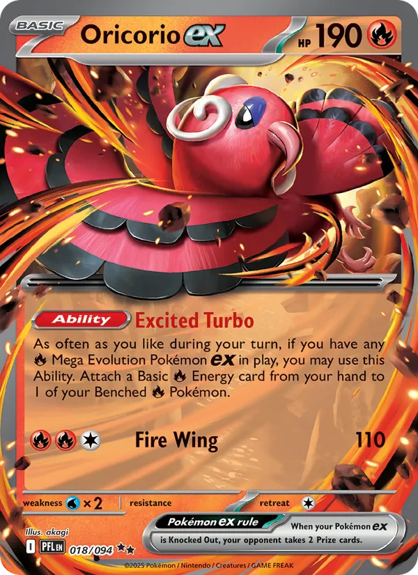 Oricorio ex #018/94