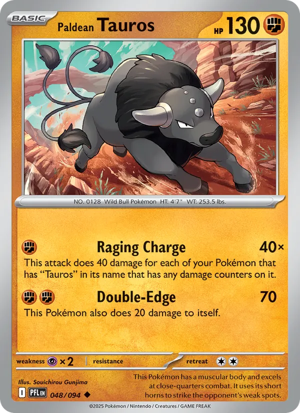 Paldean Tauros #048/94