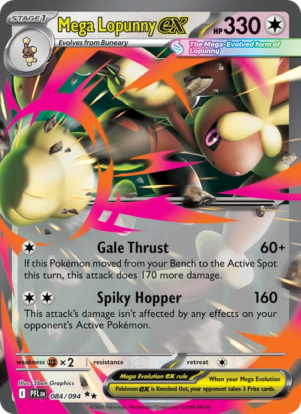 Mega Lopunny ex #084/94