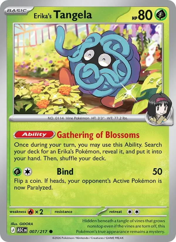 Erika's Tangela #007/217