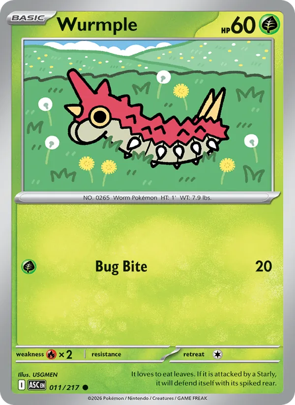 Wurmple #011/217