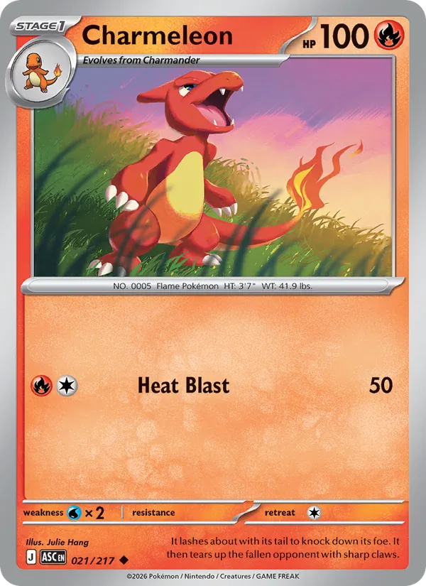 Charmeleon #021/217
