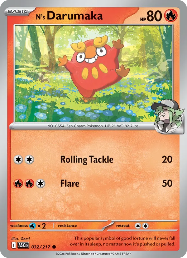 N's Darumaka #032/217
