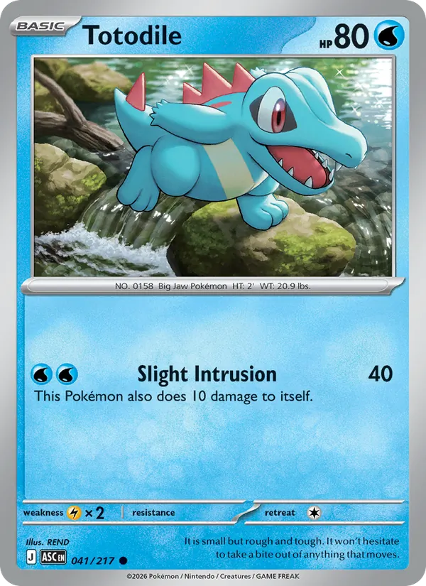 Totodile #041/217