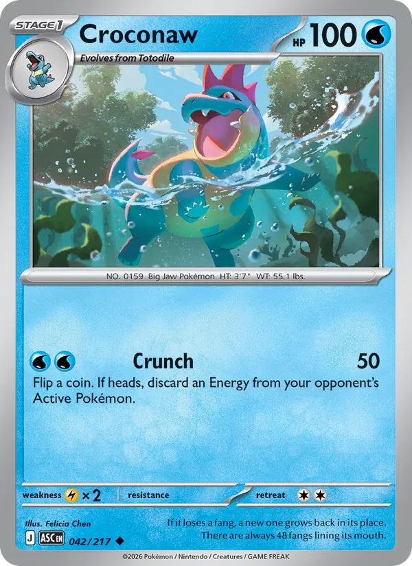 Croconaw #042/217