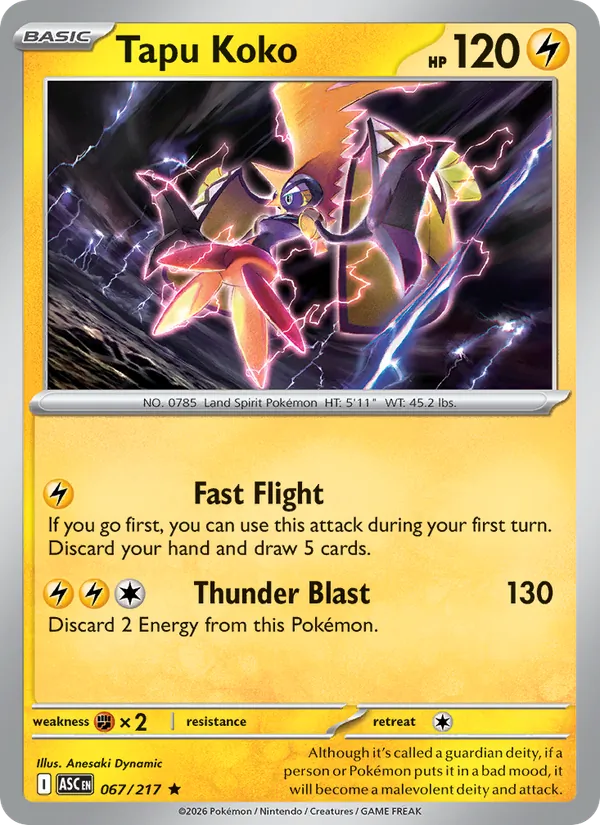Tapu Koko #067/217