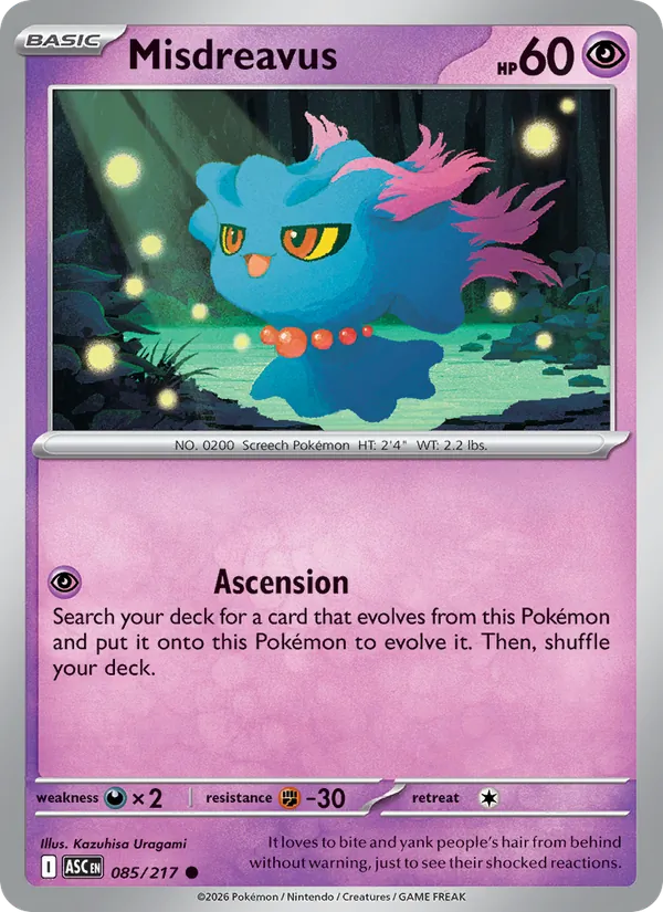 Misdreavus #085/217