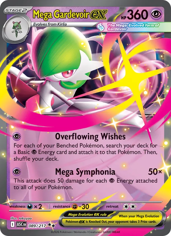 Mega Gardevoir ex #089/217