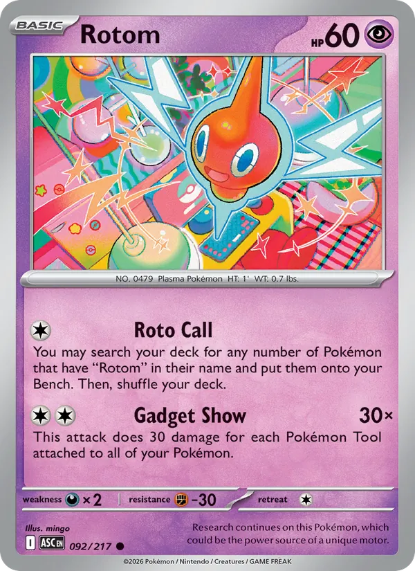 Rotom #092/217