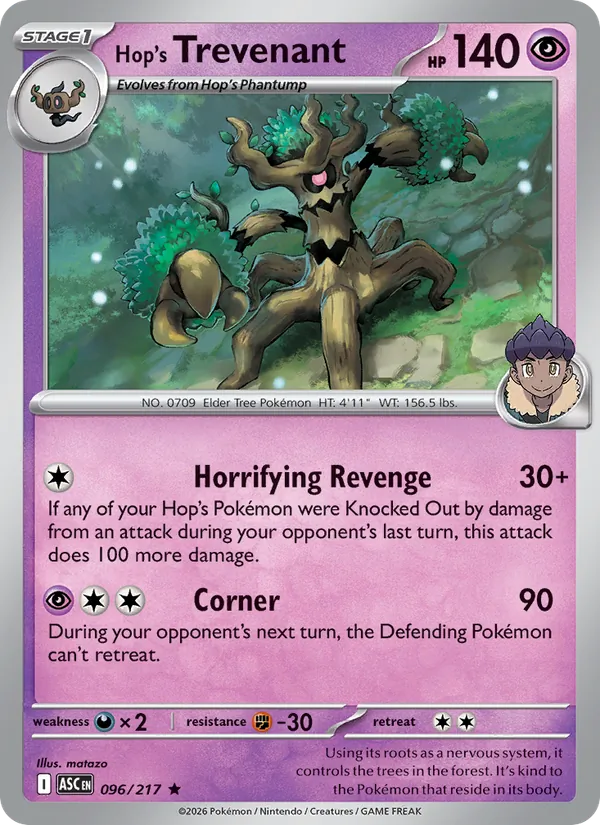 Hop's Trevenant #096/217