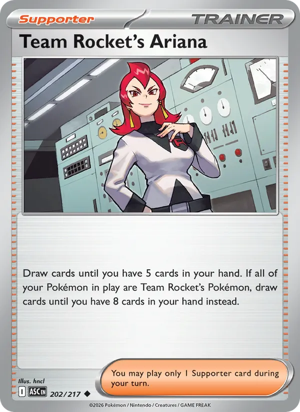 Team Rocket's Ariana #202/217