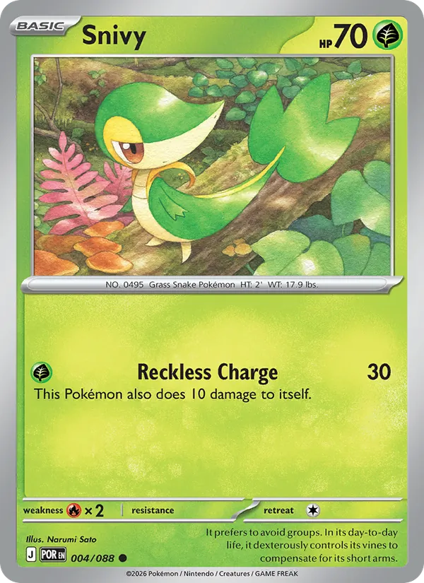 Snivy #004/88