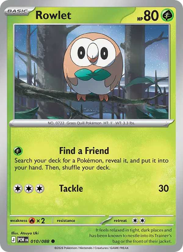 Rowlet #010/88