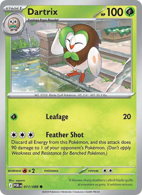 Dartrix #011/88