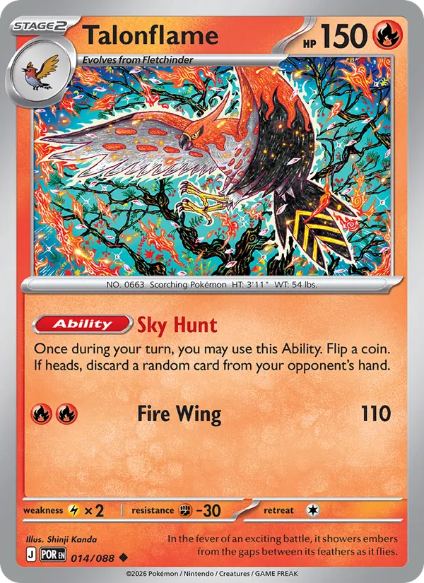 Talonflame #014/88