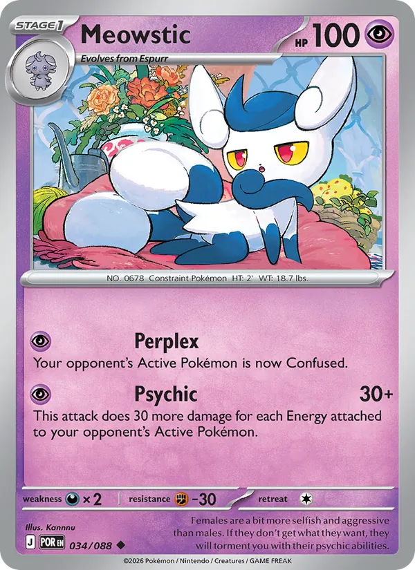 Meowstic #034/88