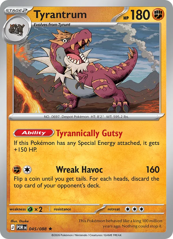 Tyrantrum #045/88
