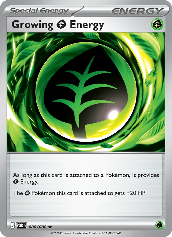 Growing Grass Energy #086/88