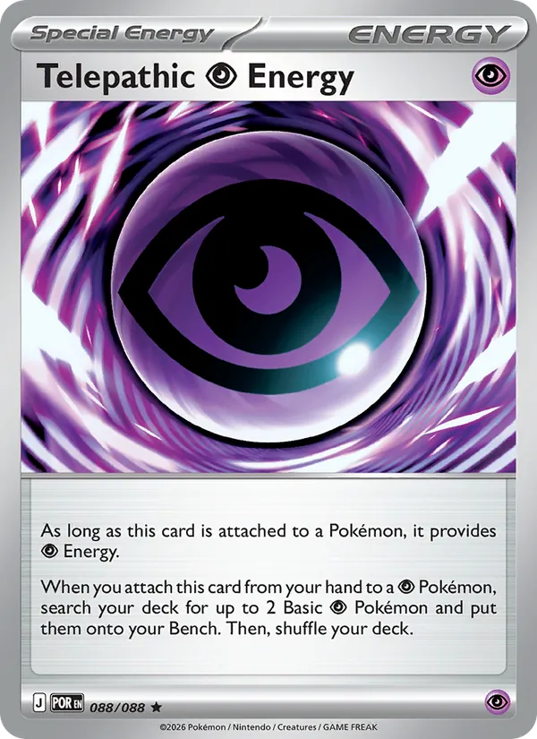 Telepathic Psychic Energy #088/88