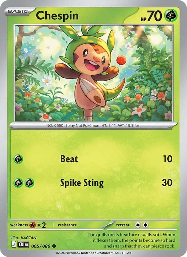 Chespin #005/86