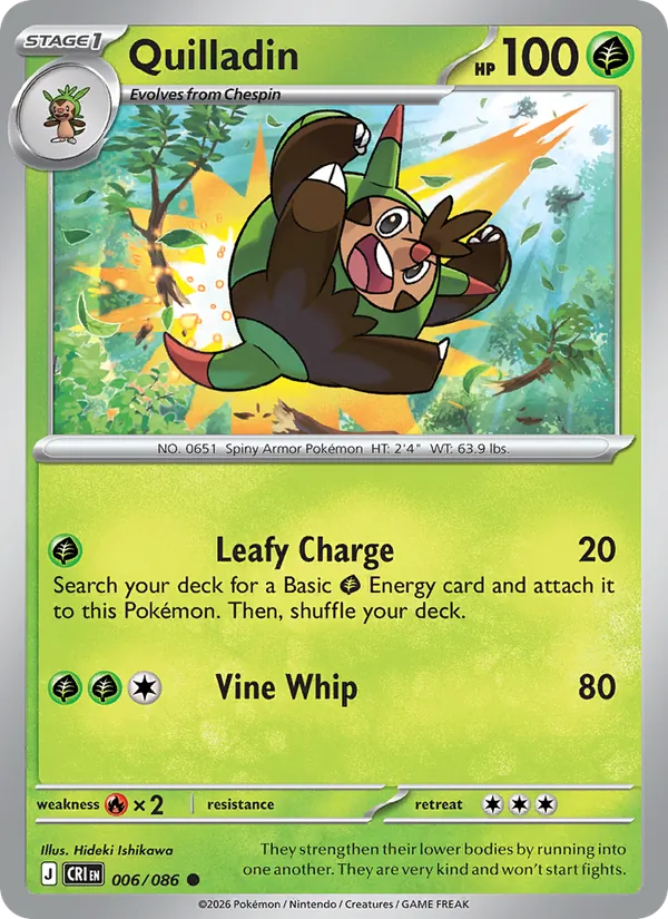 Quilladin #006/86