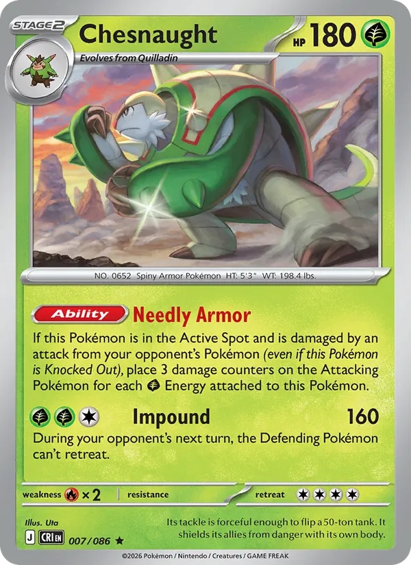 Chesnaught #007/86