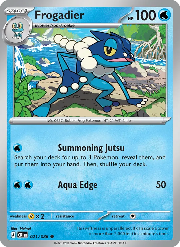 Frogadier #021/86