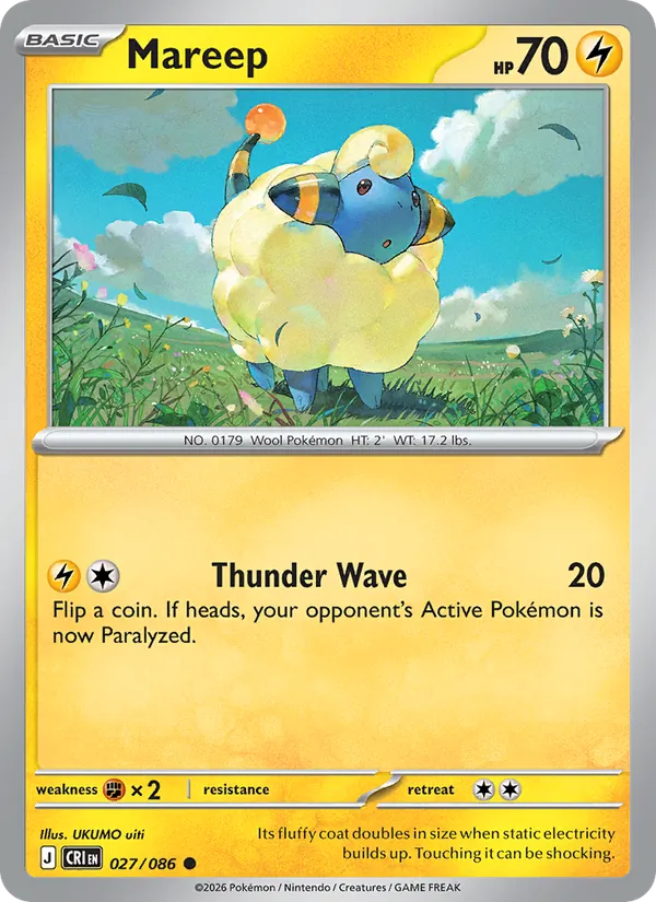 Mareep #027/86
