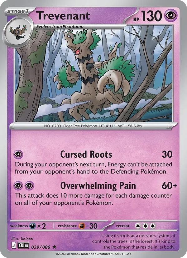 Trevenant #039/86