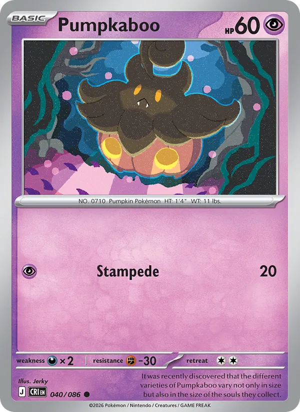 Pumpkaboo #040/86