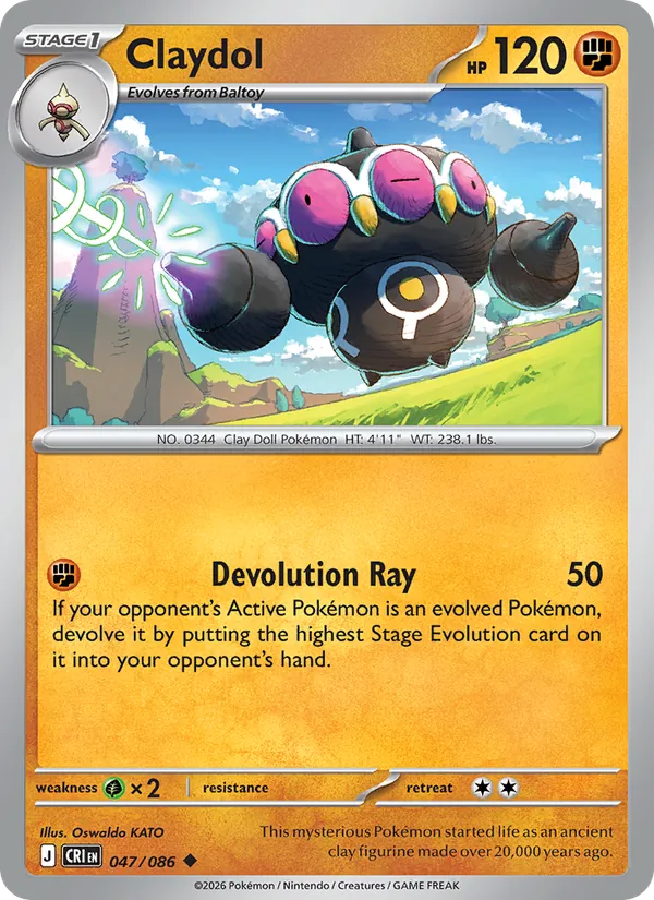 Claydol #047/86