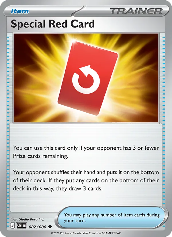 Special Red Card #082/86