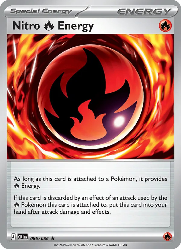 Nitro Fire Energy #086/86