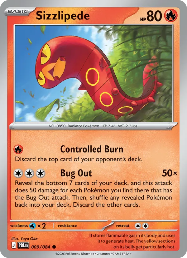 Sizzlipede #009/84
