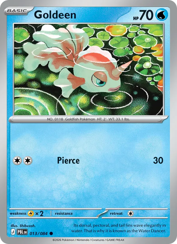 Goldeen #013/84