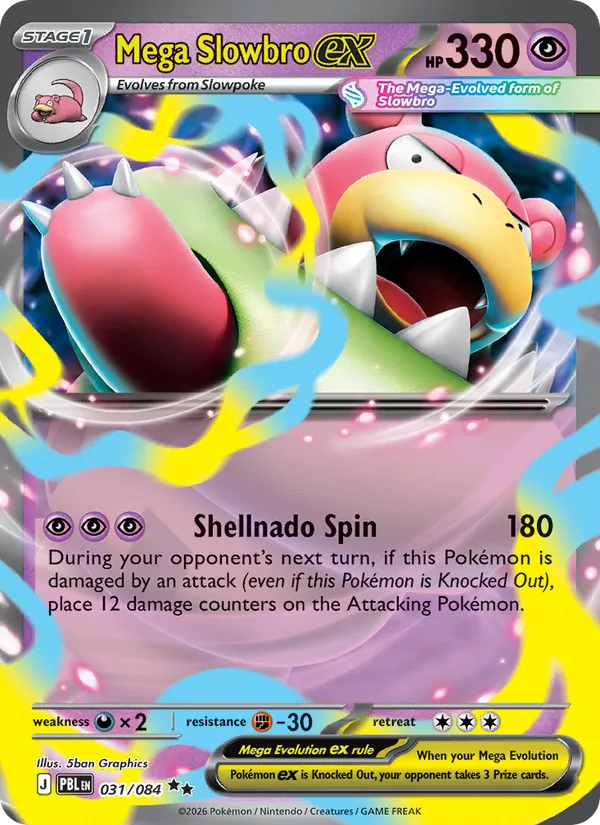 Mega Slowbro ex #031/84