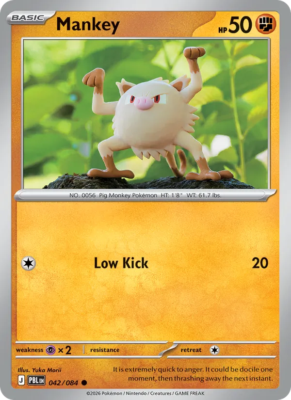 Mankey #042/84