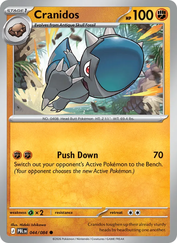 Cranidos #044/84