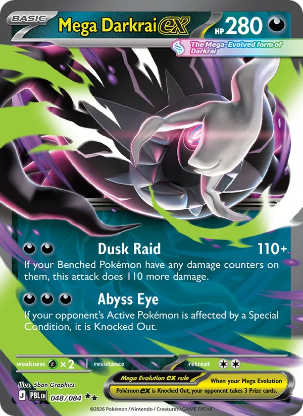 Mega Darkrai ex #048/84