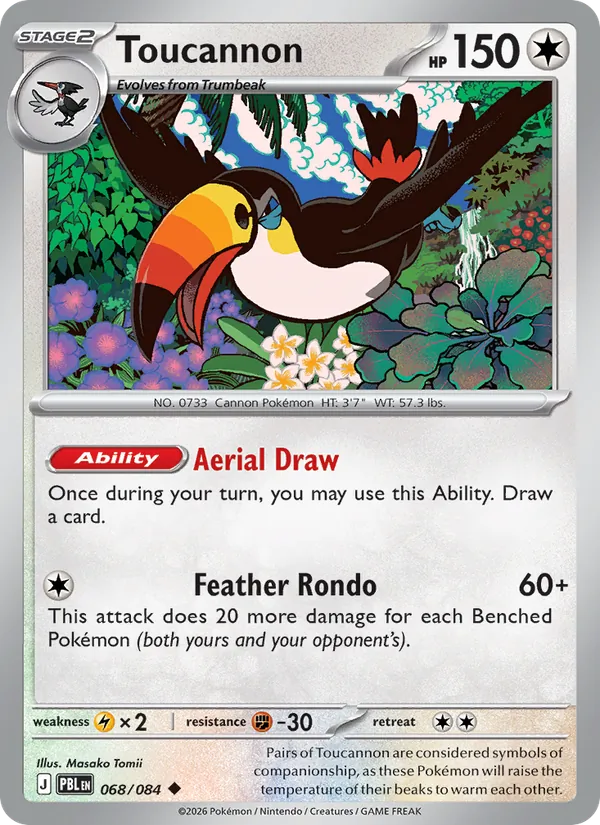 Toucannon #068/84