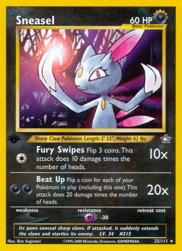 Sneasel #25/111