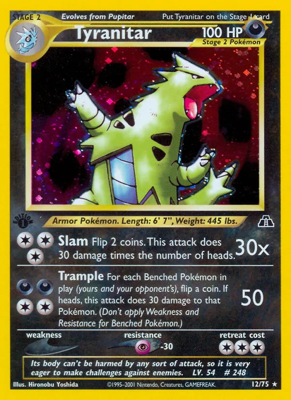 Tyranitar #12/75